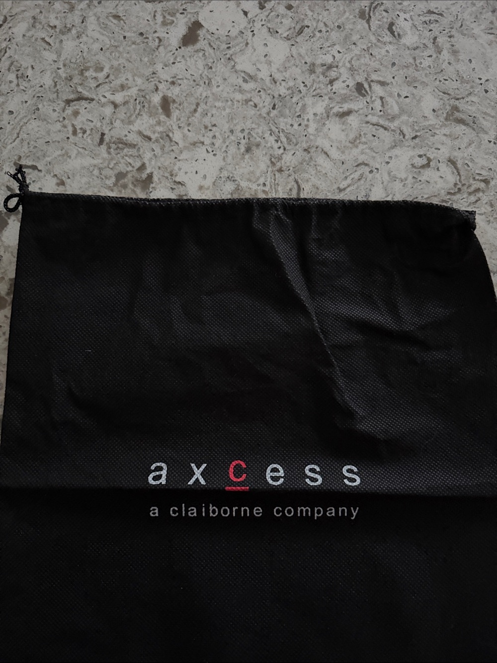 Axcess Black Drawstring Storage Bags - Pair - Picture 3 of 6
